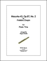 Mazurka 43, Opus 67, No. 2 P.O.D. cover Thumbnail